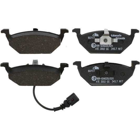PADDING (ate-at2020) Brake Pads Set 1j0698151e 13046071172