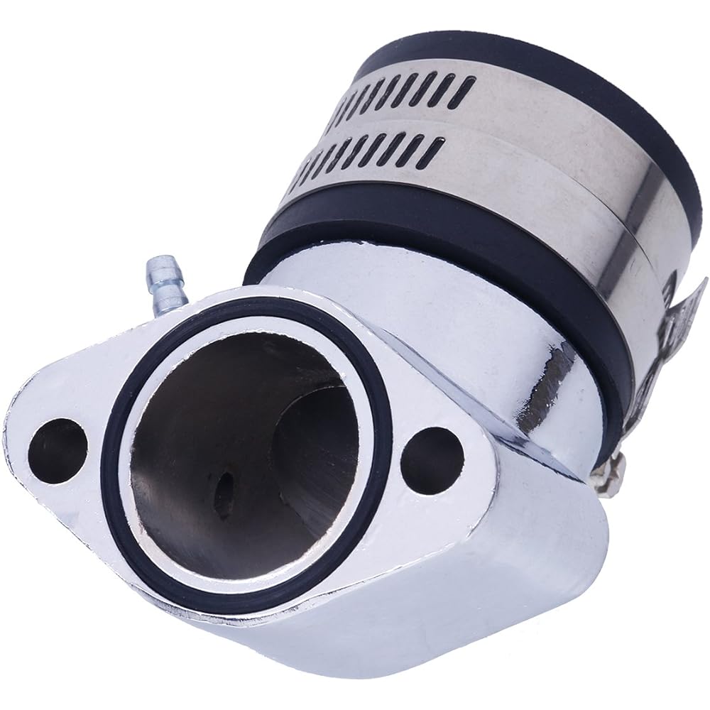Glixal ATKS-018 GY6 125cc 150cc Alloy High Performance Racing Intake Manifold 152QMI 157QMJ 4 Stroke Engine Scooter Moped ATV Go Kart