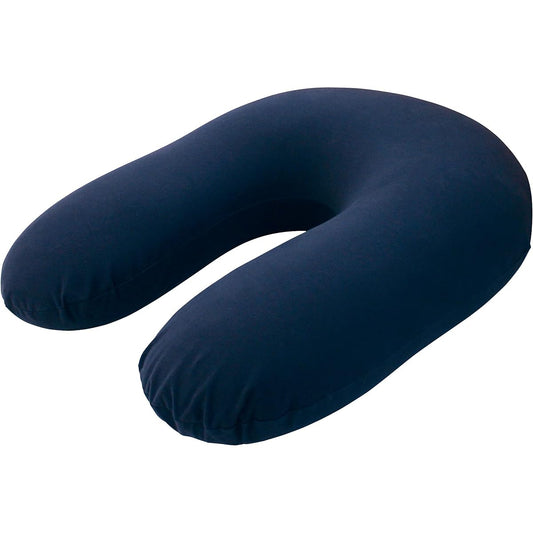 MOGU Bead Cushion Cover Navy Powder Support Cover Navy Approx. Width 70cm x Height 90cm