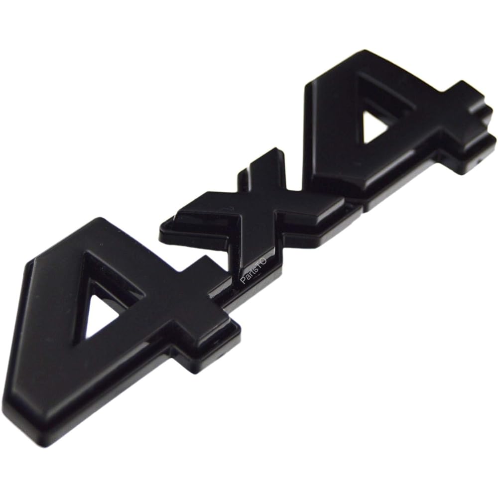 PARTSTO 4X4 Decal Emblem adhesive Toyota Takoma High Lux Tandola SUV Track Tail Gate Fender