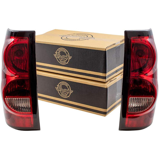 BROCK replacement driver and passenger seat set tail light 2004-2007 Silverado FLEETSIDE PICKUP TRUCK 19169004 19169005