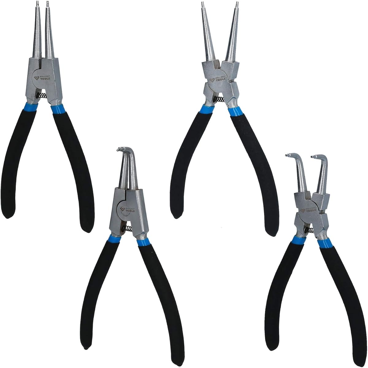 KS Tools Circlip Pliers Set of 4 175 mm BT067000