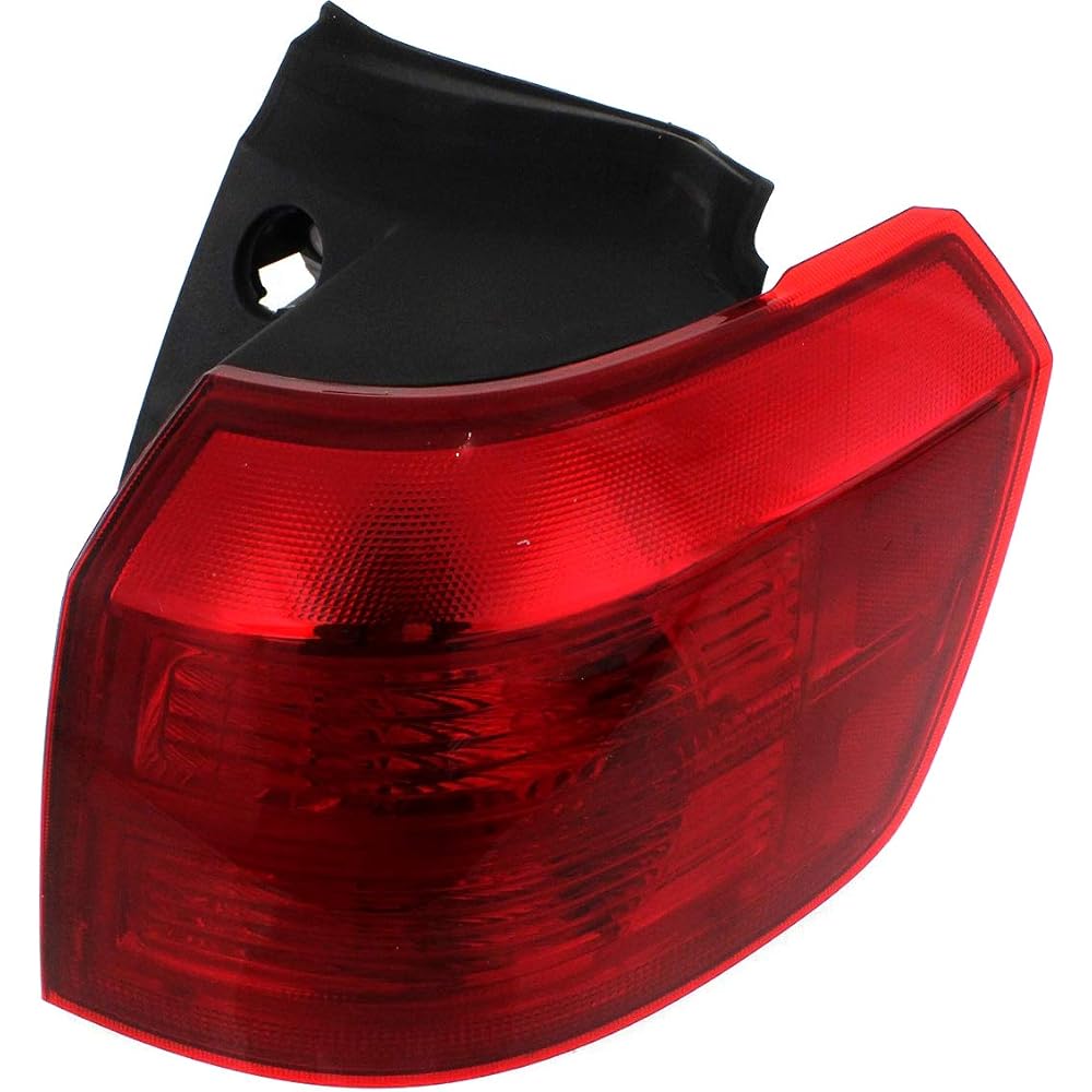 EVAN FISCHER Tail Light Assembly 2010-2017 GMC Terrain Outer SL/SLE/SLT model supported passenger seat side