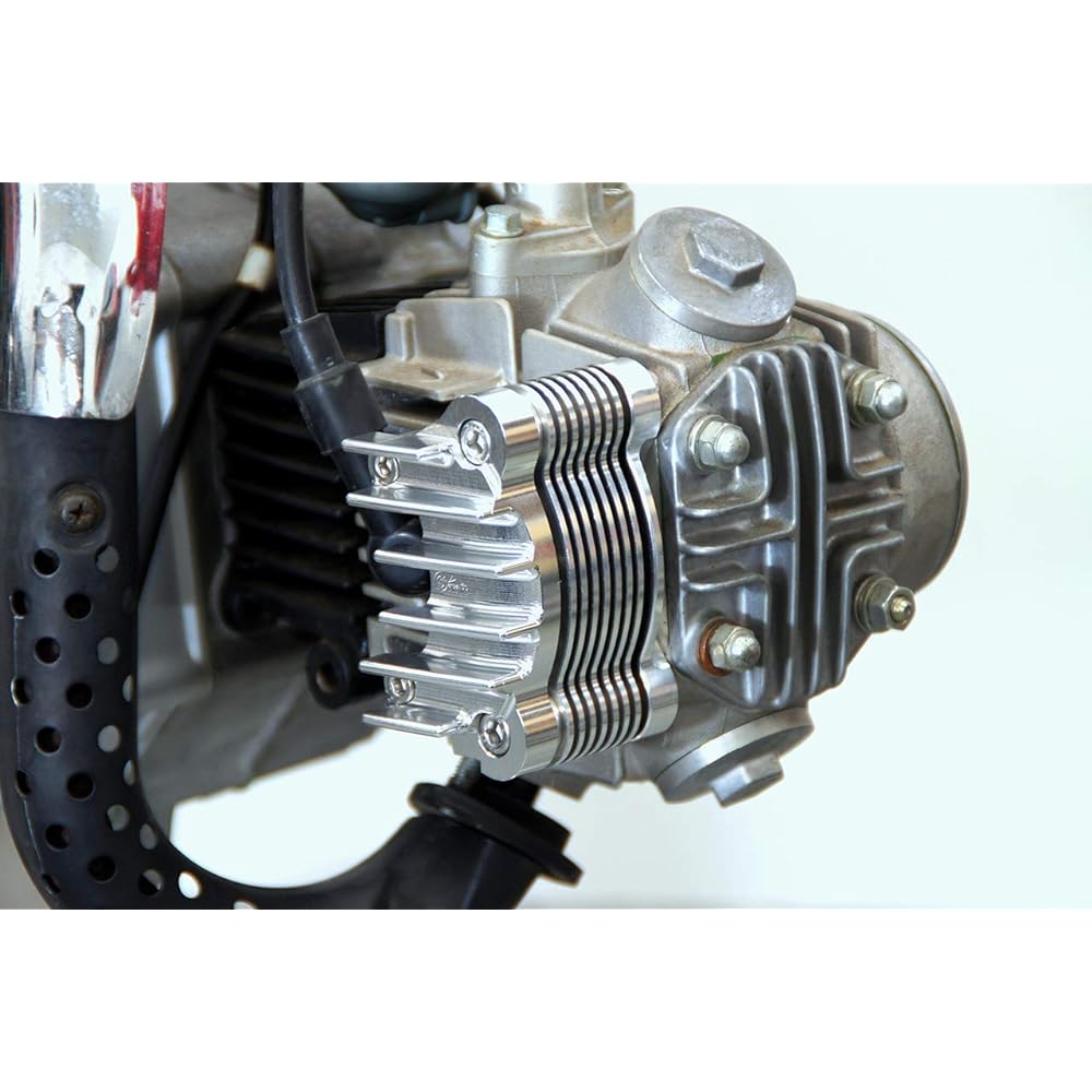 Gcraft Oil Cooler Classic Type Monkey Ducks 7 Tier Silver Anodized Aluminum Billet Oil Cooler 37036