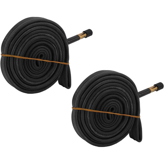 2Pcs Bike Inner Tube 700x23C Butyl Rubber Tire with 48mm American Valve Bicycle Accessories