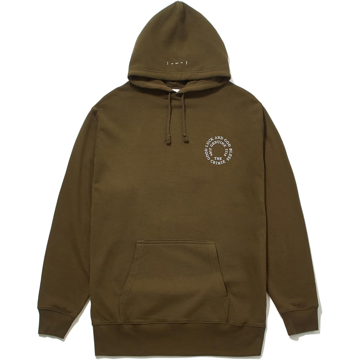 [Climy] CIRCLE LOGO SWEAT HOODIE Circle Logo Sweatshirt Hoodie Setup Men's Brand Adult
