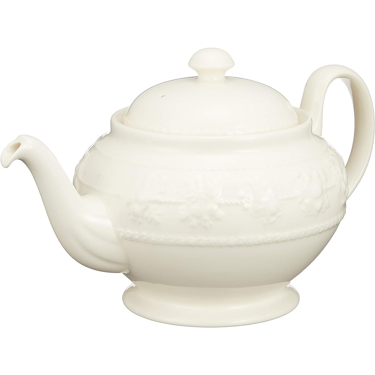 [Regular Imported Product] Wedgwood Festivity Ivory Teapot Wedding Gift Present 58951106080