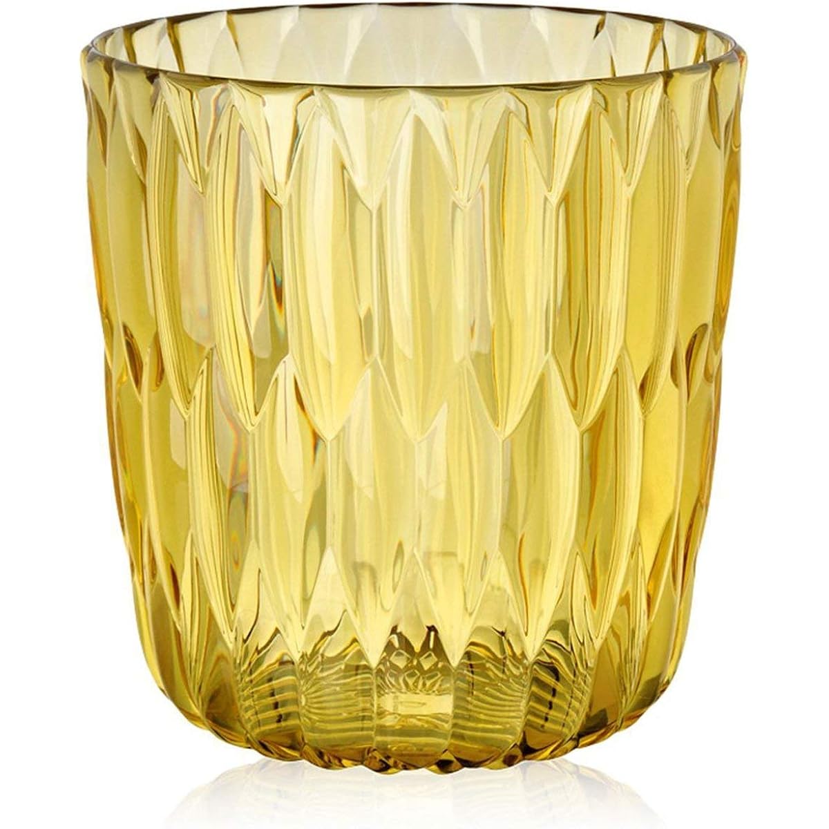 Kartell Flower Base Yellow φ23.5/H25cm Jelly Base SFAC-K1227-E1 [Authentic product from domestic exclusive agent]