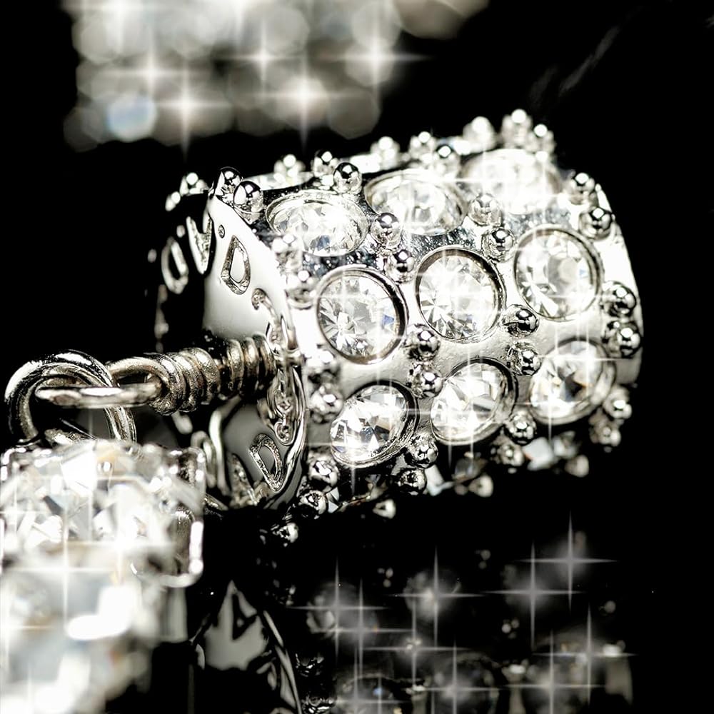 Garcon DAD Mink Crystal Chain BK/Crystal SA041-01 D.A.D