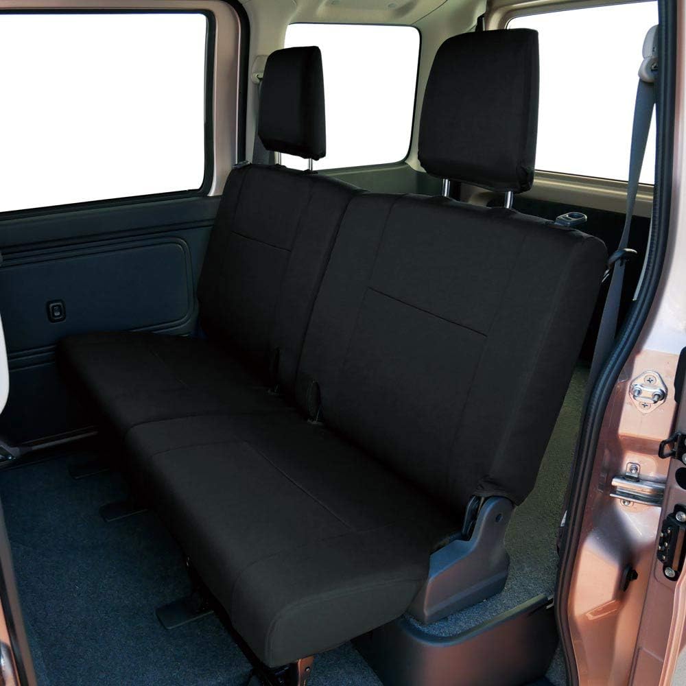 BONFORM Seat Cover Waterproof M4-69 Hijet C Exclusive 2 Trains M4-69 Hijet C Black 4475-71BK