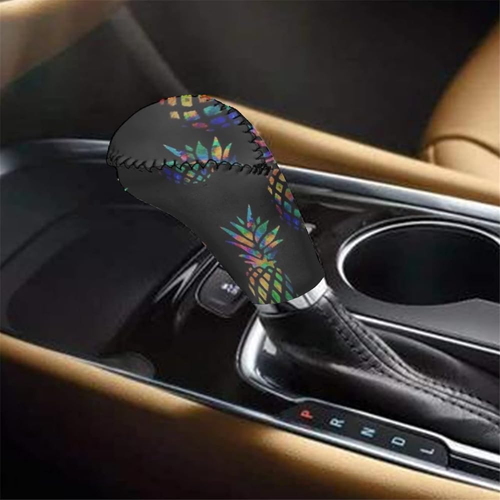 GLENLCWE Pineapple car hand brake gir shift cover cover Universal slip