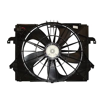 TYC 622320 Cooling fan assembly DODGE RAM pickup compatible