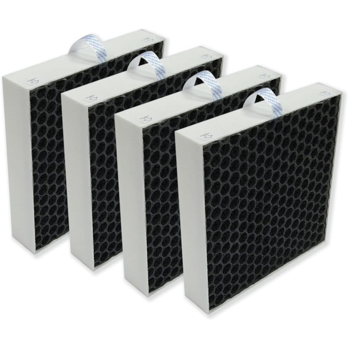 PUREBURG High Efficiency Replacement HEPA Filter Compatible with Blueair Dust Magnet Air Purifier 5400 Series 5410i 5440i, Part Number 108358