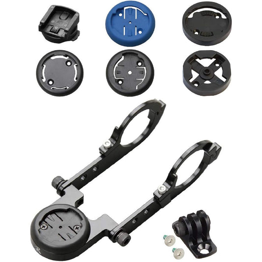 REC-MOUNTS Type 19α Combo Mount (10 brands compatible model) [190α+GP] Compatible with Garmin, Cateye, Pioneer, Lesine, Wahoo, Brighton, Giant, Explova, Sigma, Polar, GoPro HERO