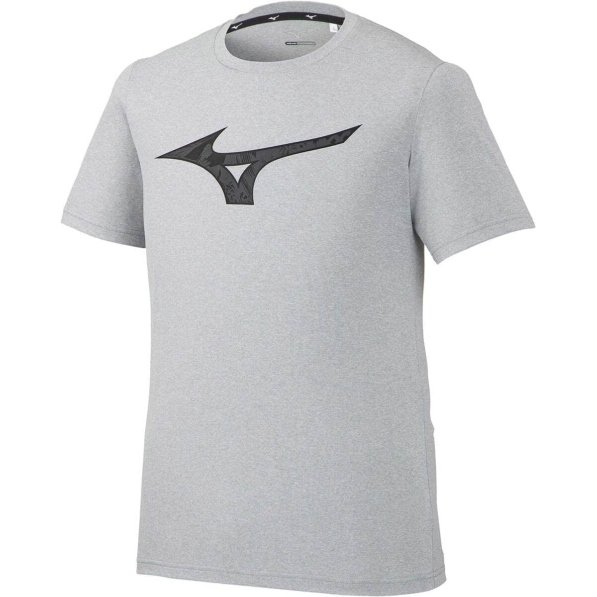 [Mizuno] Training Wear, Graphic T-Shirt, BIG Logo, Sweat Absorbent, Quick Drying, Linked to Model Worn by Athletes, 32MA0514