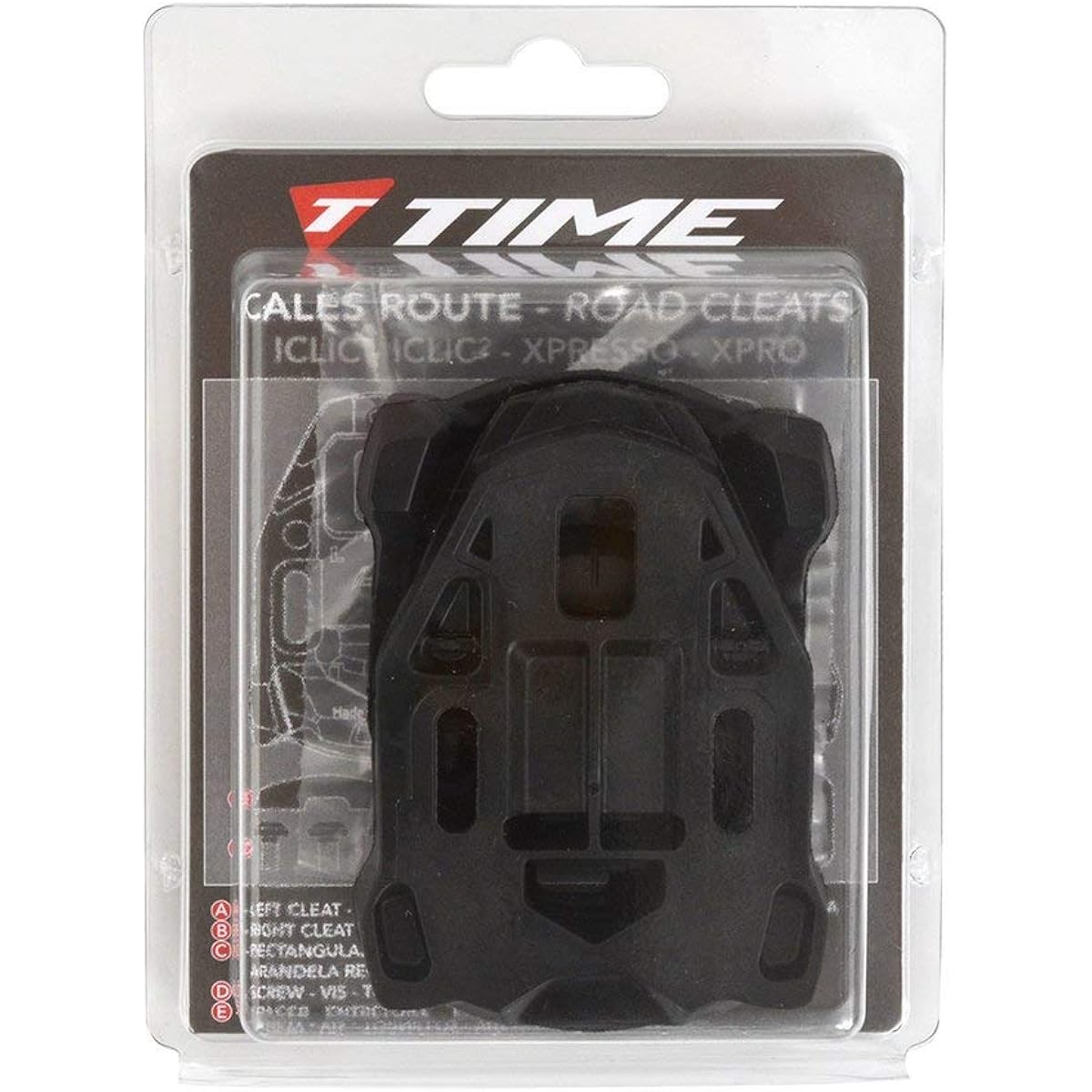 TIME iclic cleat V2 (for iclic, iclic2, xpresso, XPRO) T2GB012 [parallel import goods]