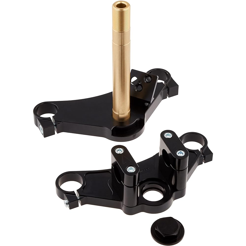KITACO Aluminum Top Bridge & Stem Set Type X 30:55 Monkey Black 565-1123311