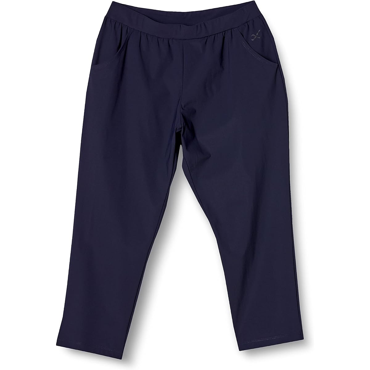 [CEDA Blue X/Wacoal] Outer Bottom Yoga Wear Long Pants (3/4 Length) UV Protection Rate Over 90% Stretch DGY517 Women's