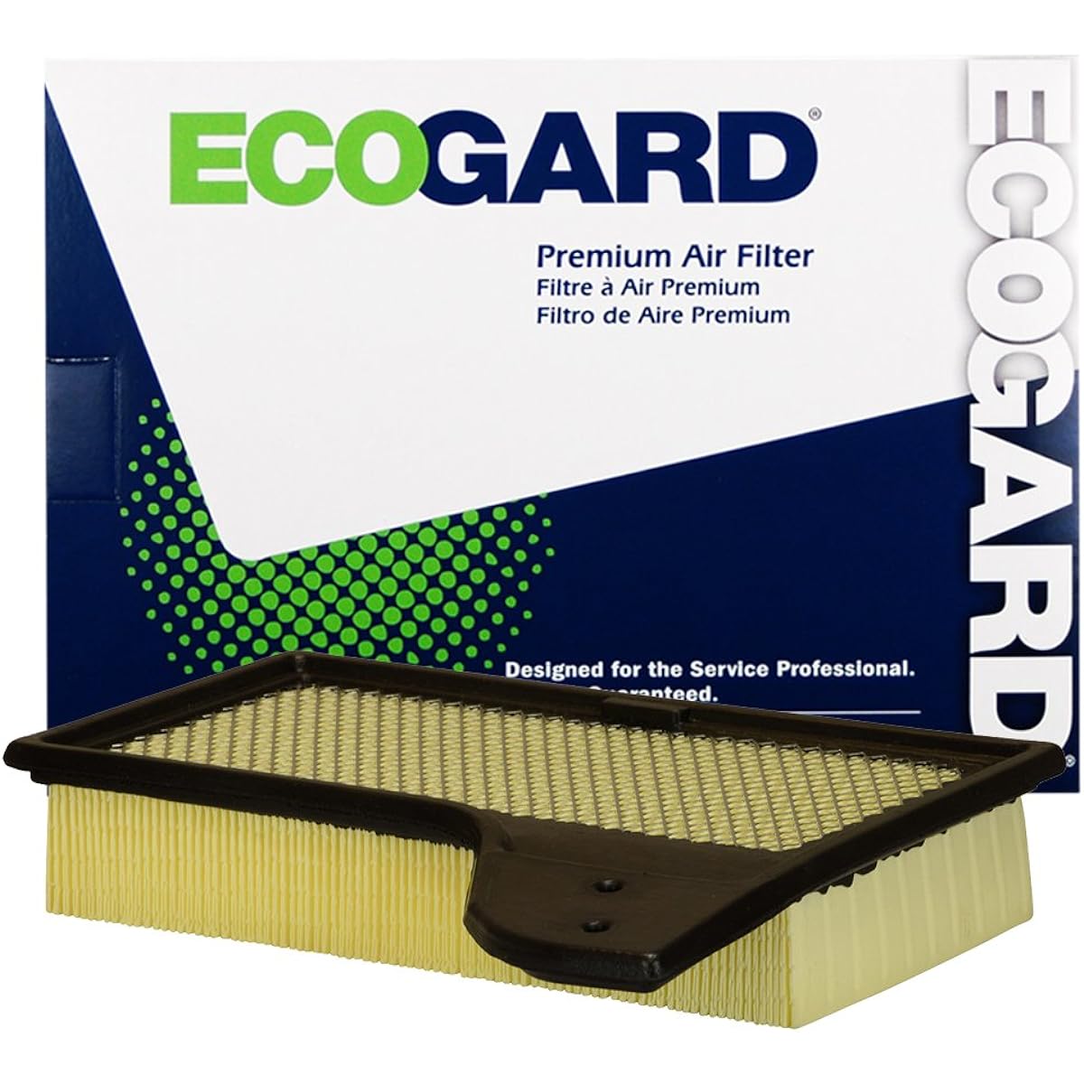 ECOGARD XA10421 Premium Engine Air Filter Mustang 2.3L 2015-2021 Mustang 5.0L 2015-2021 For Mustang 3.7L 2015-2017