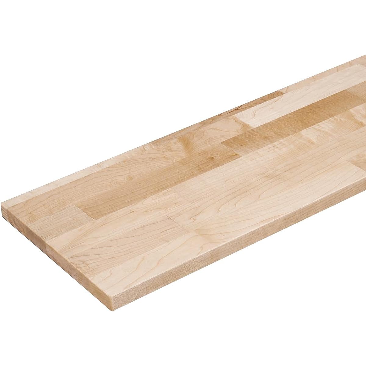 Wood One Shelf Maple Laminated Wood Thread Surface MTM0900I-D1I-B [Length 900x Depth 300x Thickness 20mm]