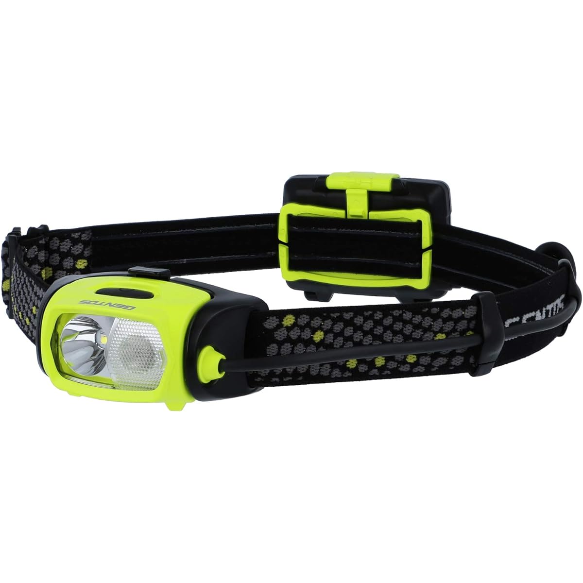 GENTOS LED Headlight Gambit [Brightness 250-330 lumens/Practical lighting 5-9 hours/Dustproof/Splashproof/Red sub LED] Compliant with ANSI standards Wide range illumination