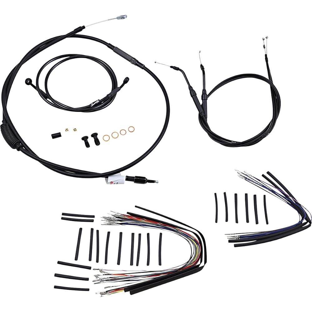 BURLY B30-1039 Cable/Brake Relain Kit for APEHANGER handlebar for 12 inch height