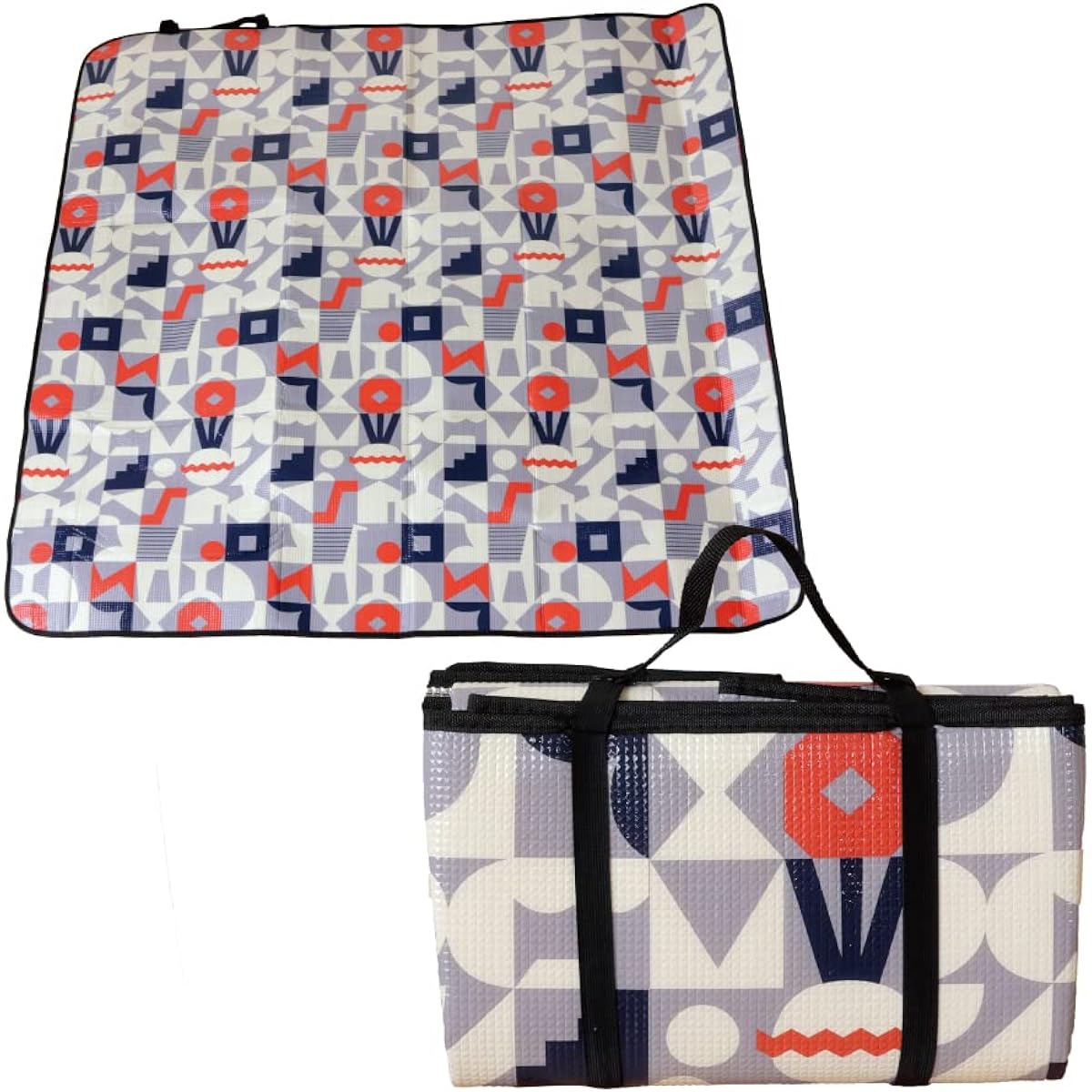 [Swing Plus] SWINGPLUS Leisure Sheet, Outdoor, Folding, with Handle, Urethane Material, Waterproof Material, 140cm x 140cm, 140cm x 180cm, 2 Sizes, 8 Patterns