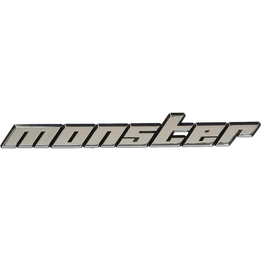 MONSTER SPORT Plated Emblem No Pin Large 150×20mm ZZZE47