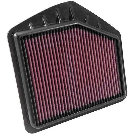 K & N engine air filter: High performance, premium, washable, replacement filter: 2015-2019 GENESIS/HYUNDAI (G80, G90, Genesis) 33-5021