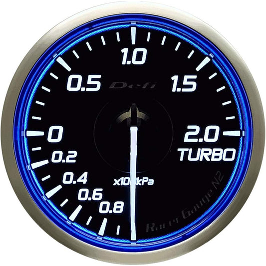Nippon Seiki Defi Meter [Racer Gauge N2] 60φ Turbo Meter 200kPa DF16601
