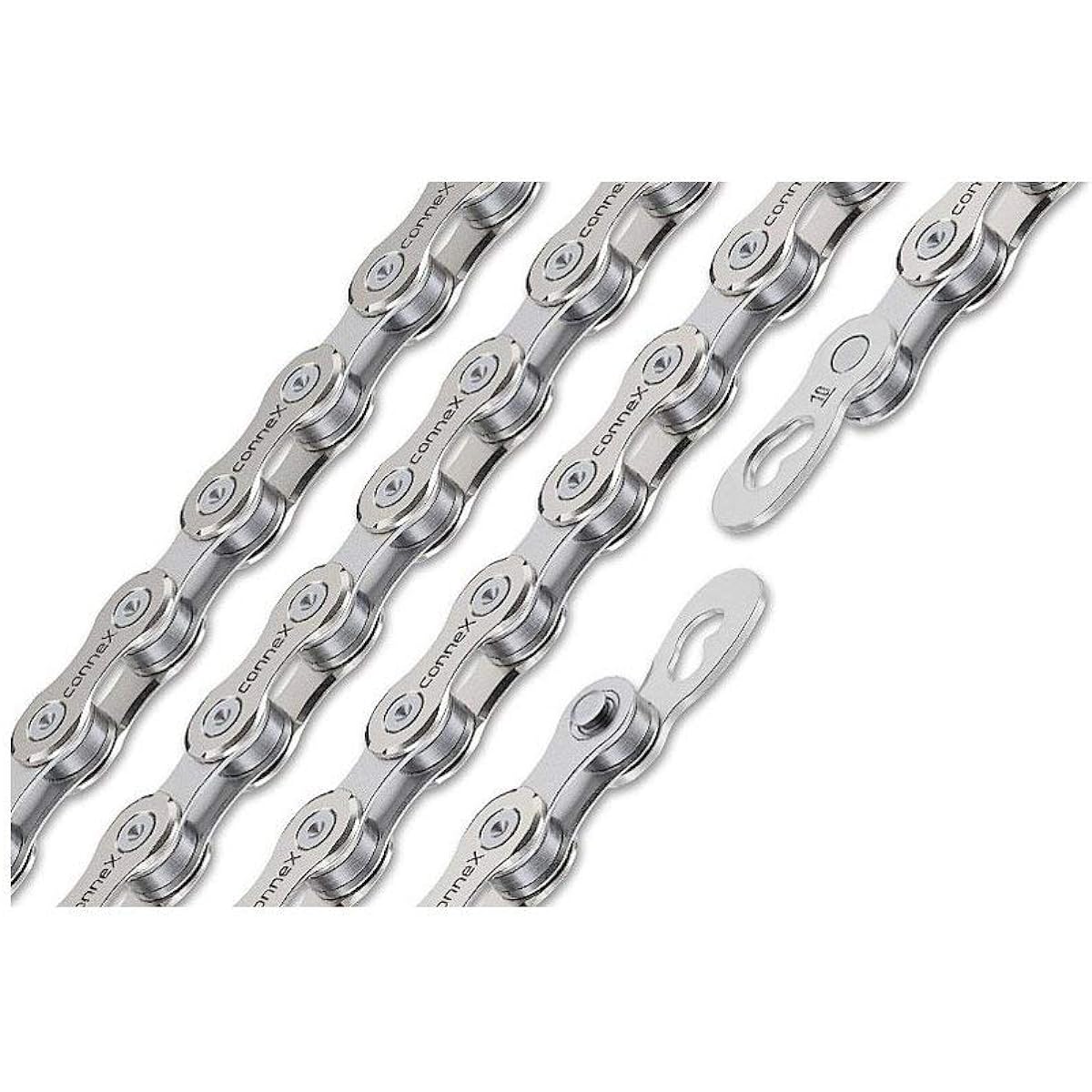 Wippermann CONNEX 10SX Chain for 10 Speed/10s/10 Speed (Silver) [Parallel Import]