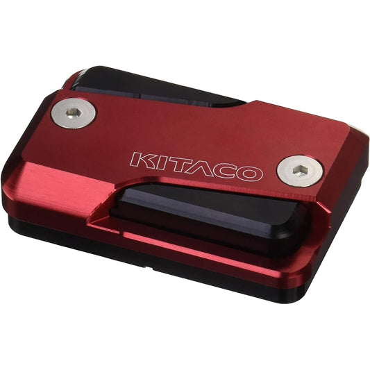 KITACO Master Cylinder Cap Type 5 (Red) Grom Ducks 125 Super Cub C125 CBR250R GB350/S PCX125 Cygnus X etc. 524-0005030
