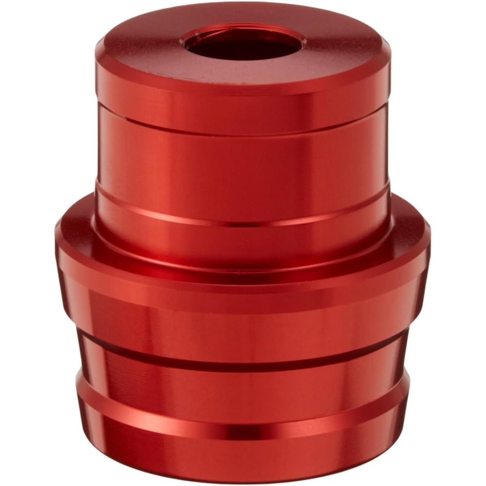 SHIFT UP Aluminum Axle Slider [M12 Long] For Rear [Machined Aluminum/Red] 200583-02