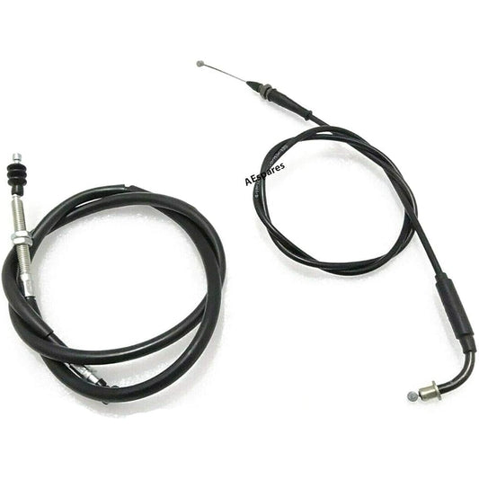 AESPARES ROYAL ENFIELD Himalaya 411cc Slottle & Clutch Cable