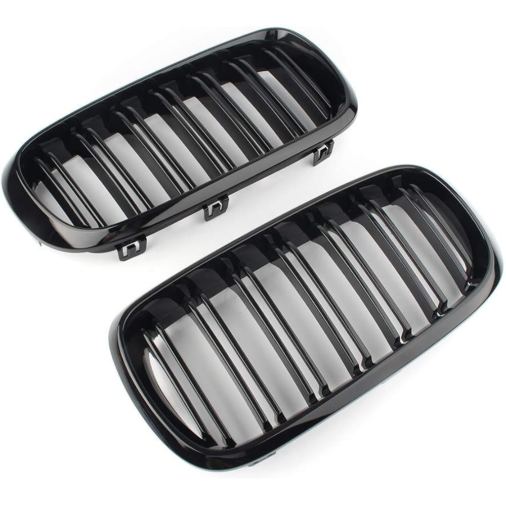 Kidney grill for front exchange. Compatible with BMW X5 Series F15 X6 Series F16 X5M F85 X6M F86. ZW-F15