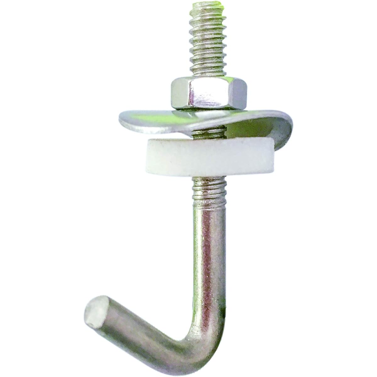 DAIDOHANT (Corrugated Plate Hook) Stainless Steel Hook Bolt Set (SUS304) (Nominal Diameter D) 3/16 x (Length L) 75mm (100 Pieces) 37326