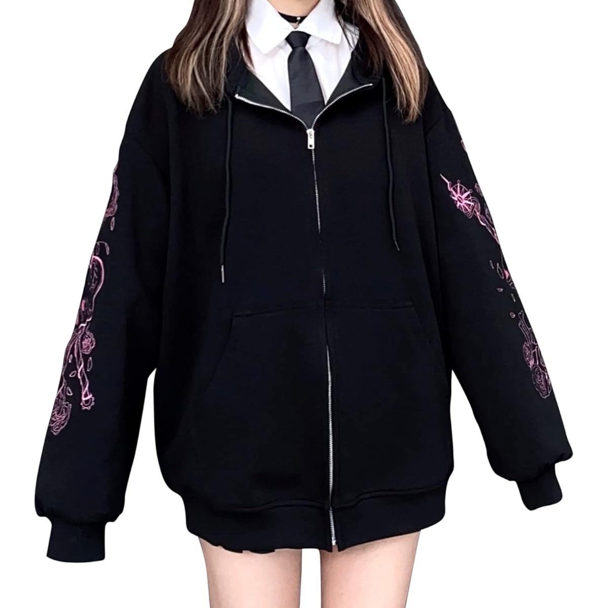 [R Ron-velk] Parka (Fleece lining) Landmine Parka Hoodie Korean Uniform