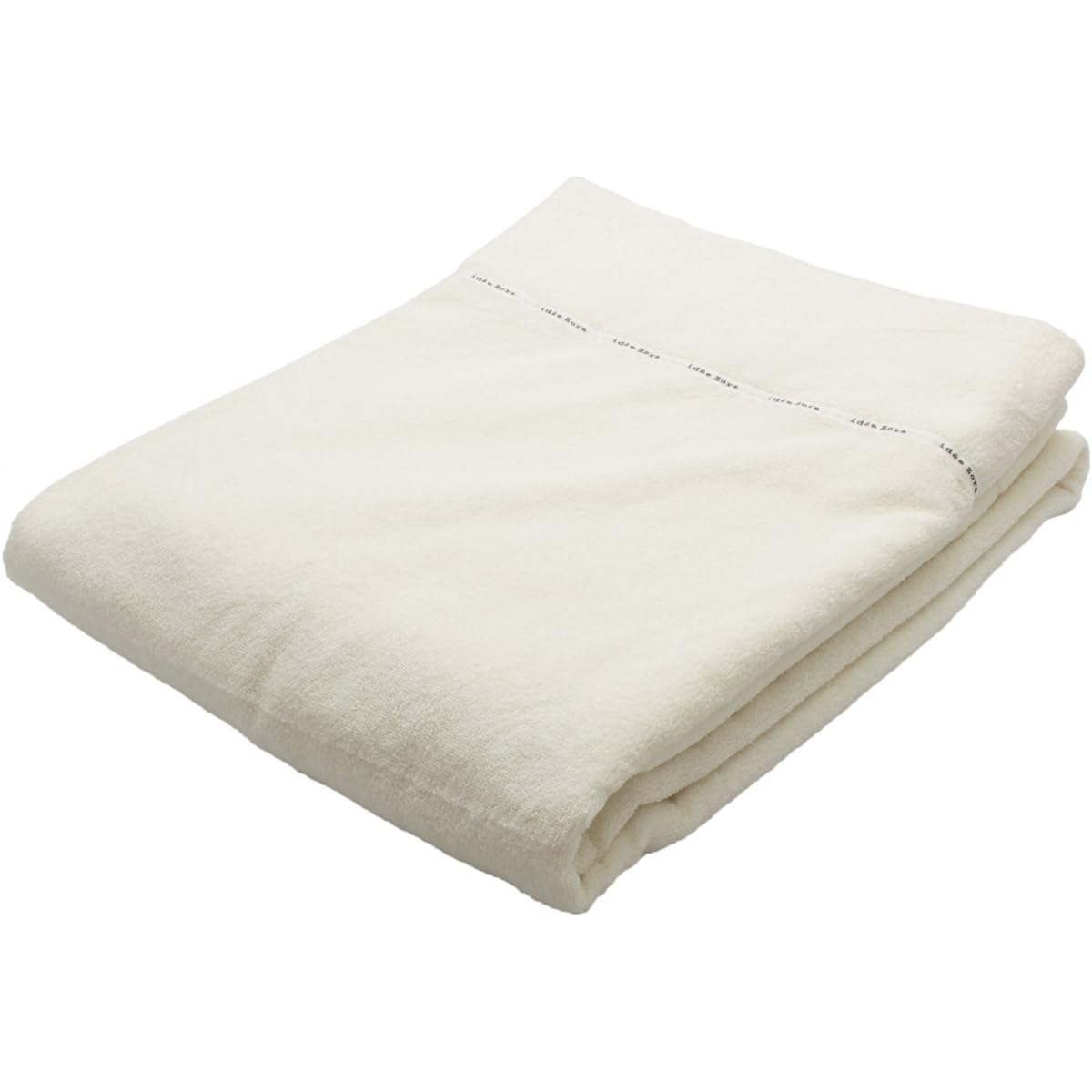 Imabari Towel Towel Blanket Idesola Natural Time Pile Ivory Single (Approx. 140 x 190cm) IZ0350