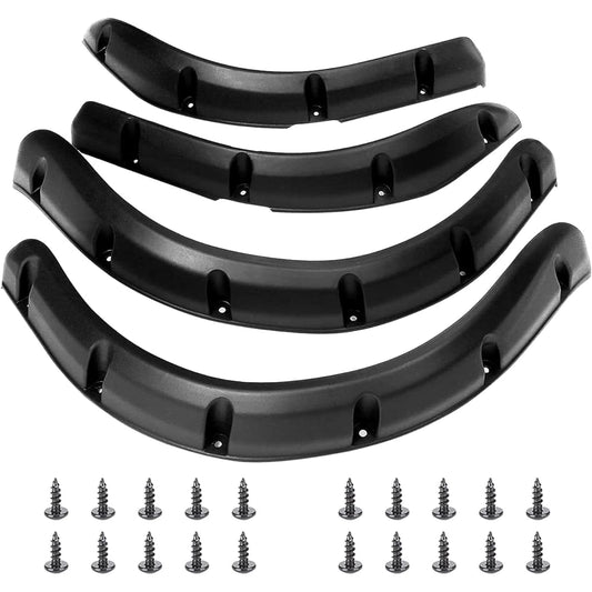 10L0L Frontor Fender Flare Club Car Turning Golf Cart 4 pieces with stainless steel screws (not suitable for modified models)