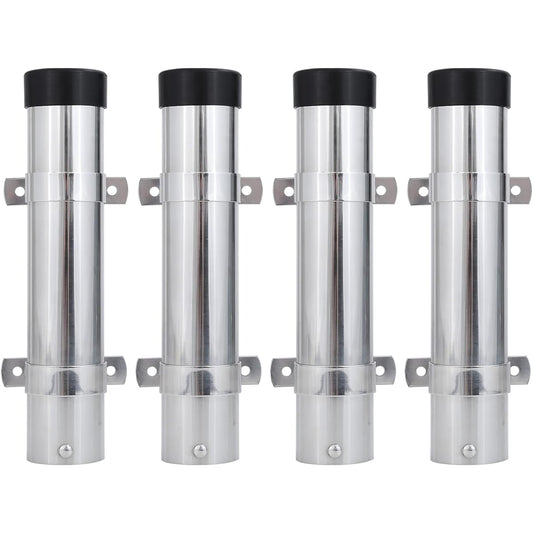 AMYSPORTS Wall Rod Fixed Rod Holder Boat Metal Stainless Steel Rod Holder Fishing Boat Rod Stand Rod Holder Ash Gaff Boat Rod Stand