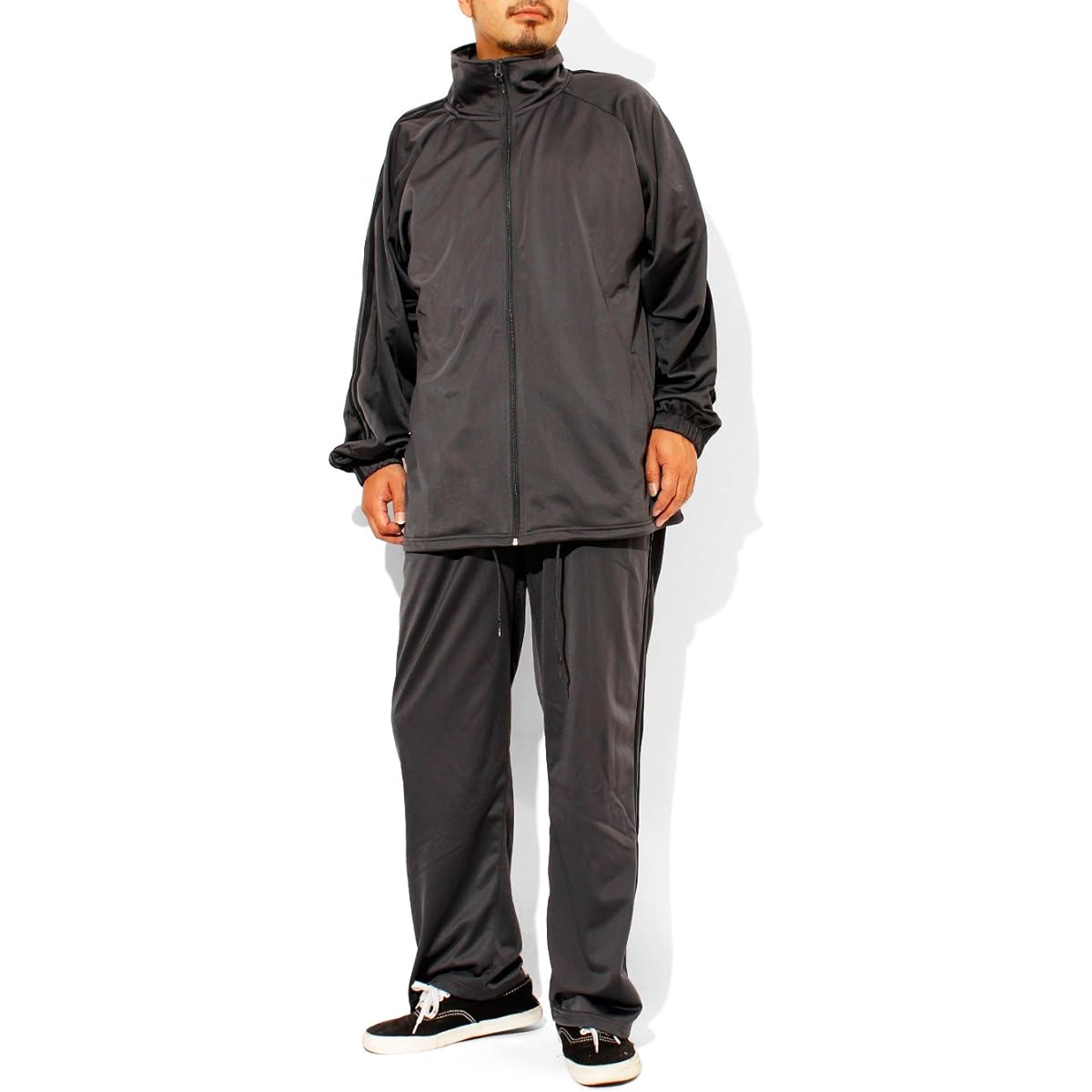 [One Colors] Jersey Men's Large Size Setup Top and Bottom Sportswear Tricot Line [M~5L Size]