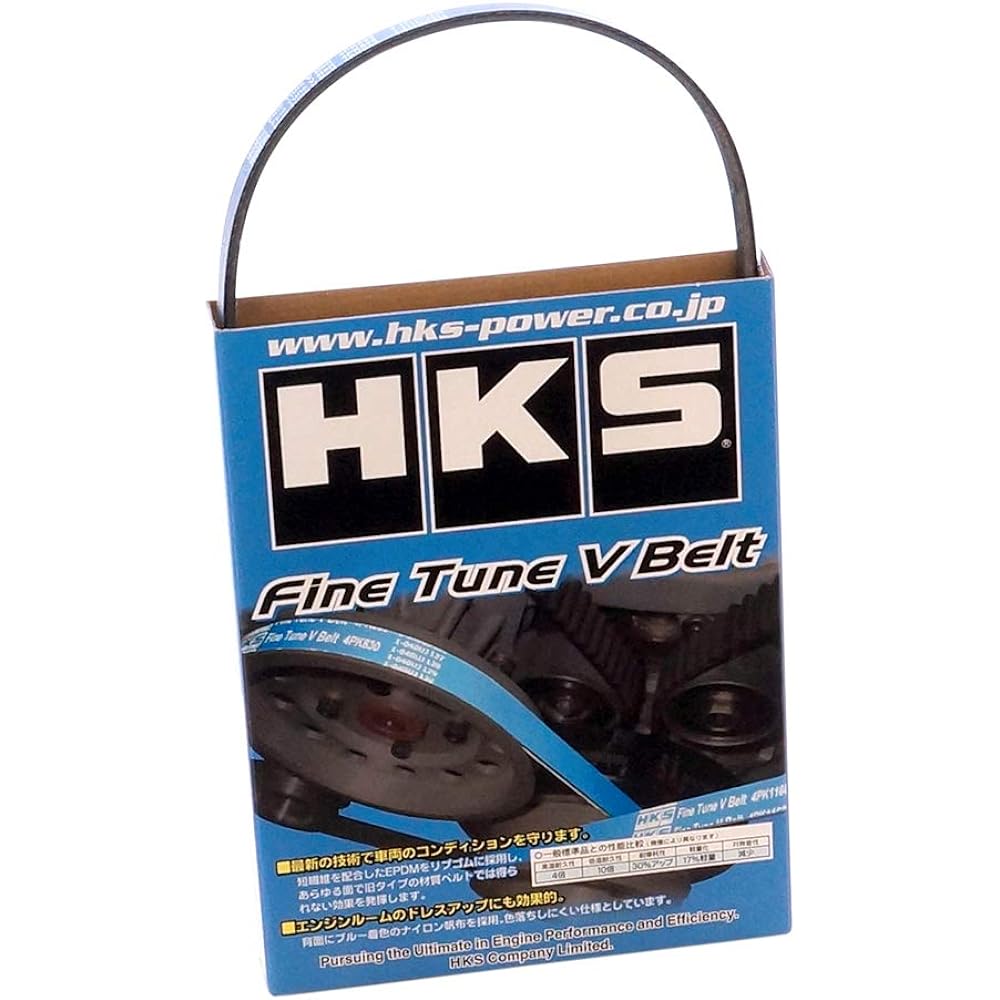 HKS Fine Tune V Belt 6PK1955 JZS147 and others 2JZ-GTE and others TOYOTA Aristo and others 24996-AK022 Fan Belt