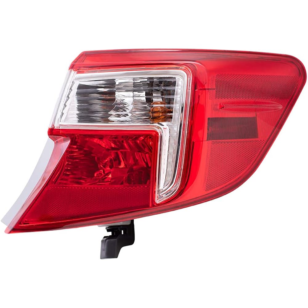 Autoandart replacement passenger seat tail Light Quarter Panel Mount Tail Lamp 12-14 Camry 81565-06470