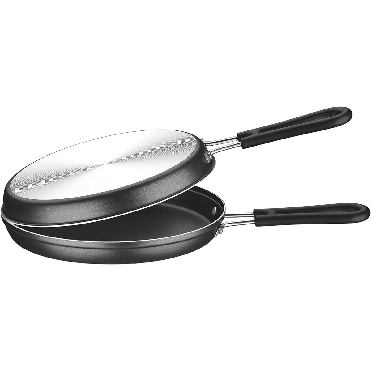 Tramontina Loreto Omelet Frying Pan 24cm Aluminum Non-Stick (Fluorine Coated) Grill Lightweight Non-Stick Dishwasher Safe Gas Fire Only Respect for the Aged Day Housewarming Gift Made in Brazil 20687/024 TRAMONTINA