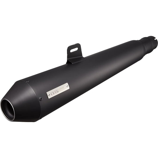 OVER RACING Slip-on Rebel 250 Rebel250 SS Megaphone Muffler JMCA Government Certification Matte Black 17-13-02