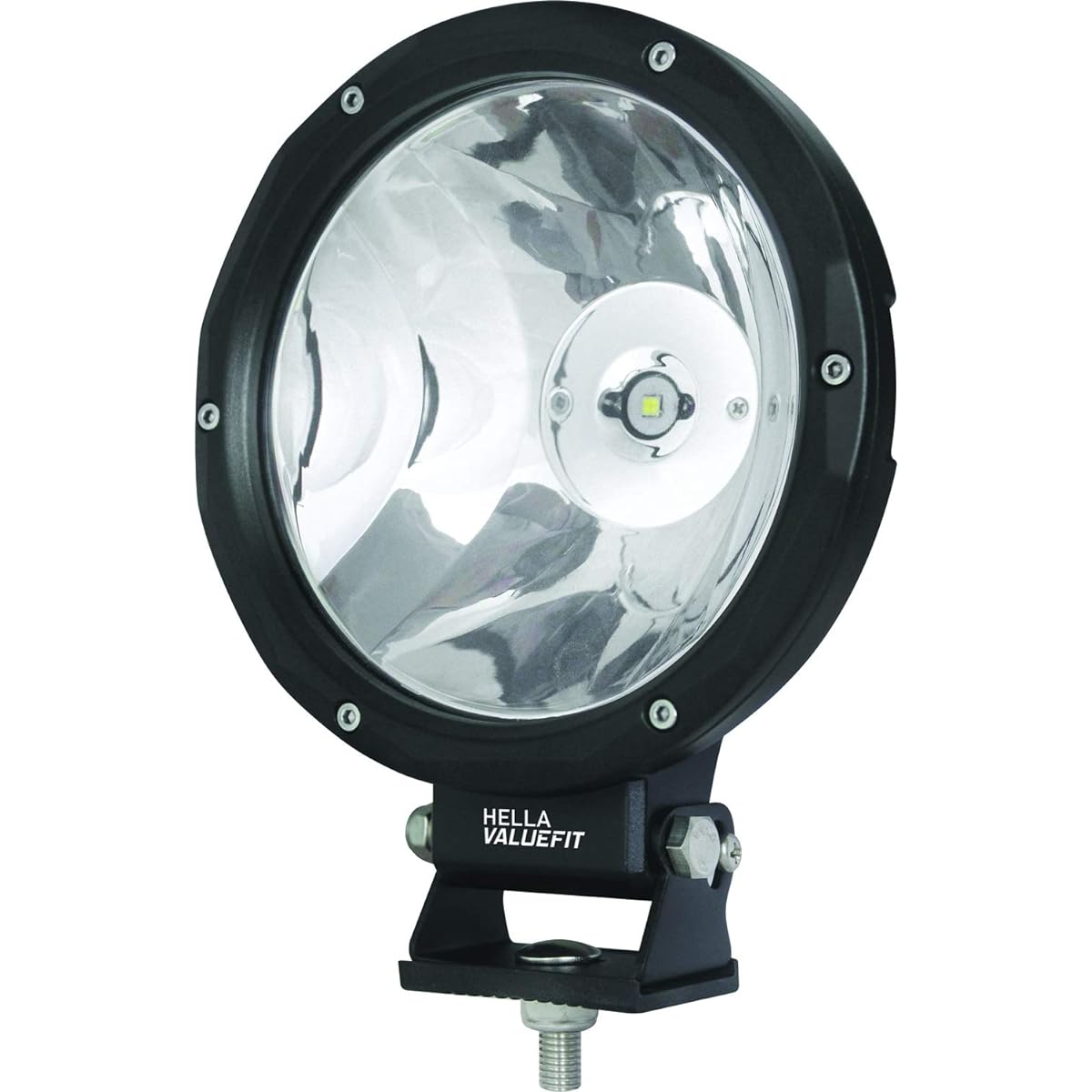 Hella 357200001 VALUEFIT 7 inch driving Beamlight Black & Silver