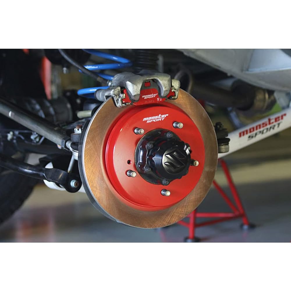 MONSTER SPORT Brake Disc Rotor [Front] For Jimny [JB23W/JB64W] and others *No slit | JB23 JB64 JB43 JB74 Brake Rotor | 431300-5200M