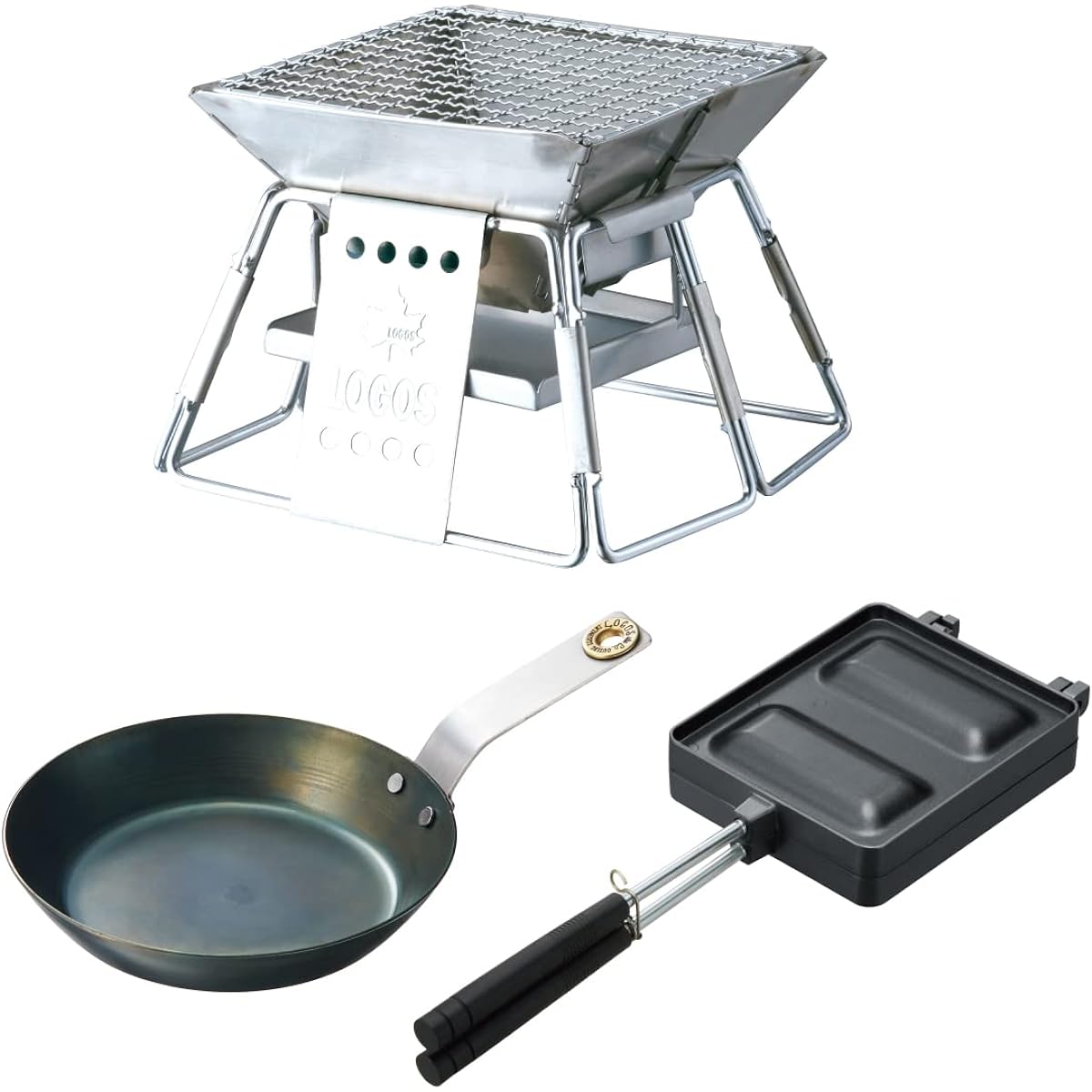 LOGOS Pyramid Grill Compact Set 50000118