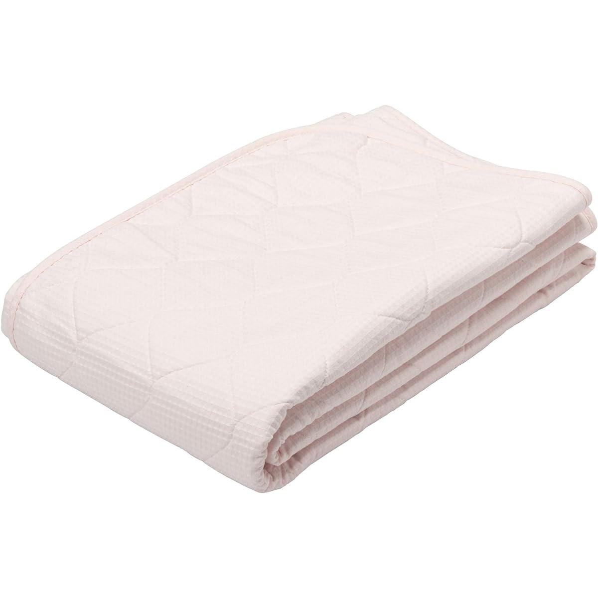 nishikawa [Nishikawa] Bed pad, single, 100% cotton, water absorbent, does not stick to the skin, highly durable rubber, made in Japan, pink CM00800009P