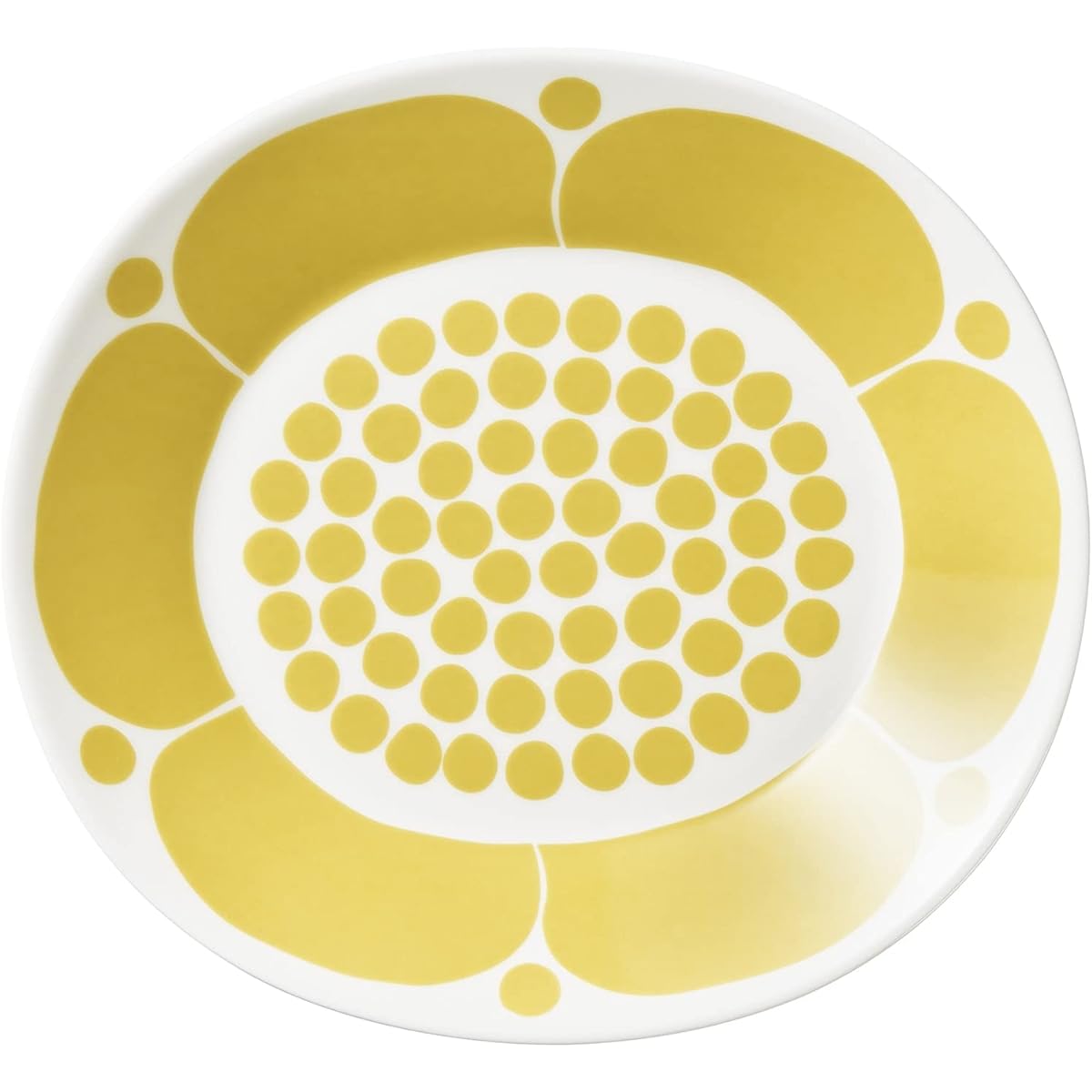 ARABIA [Regular Imported Product] Arabia Sunnuntai Oval Plate Dish 25cm 1028202